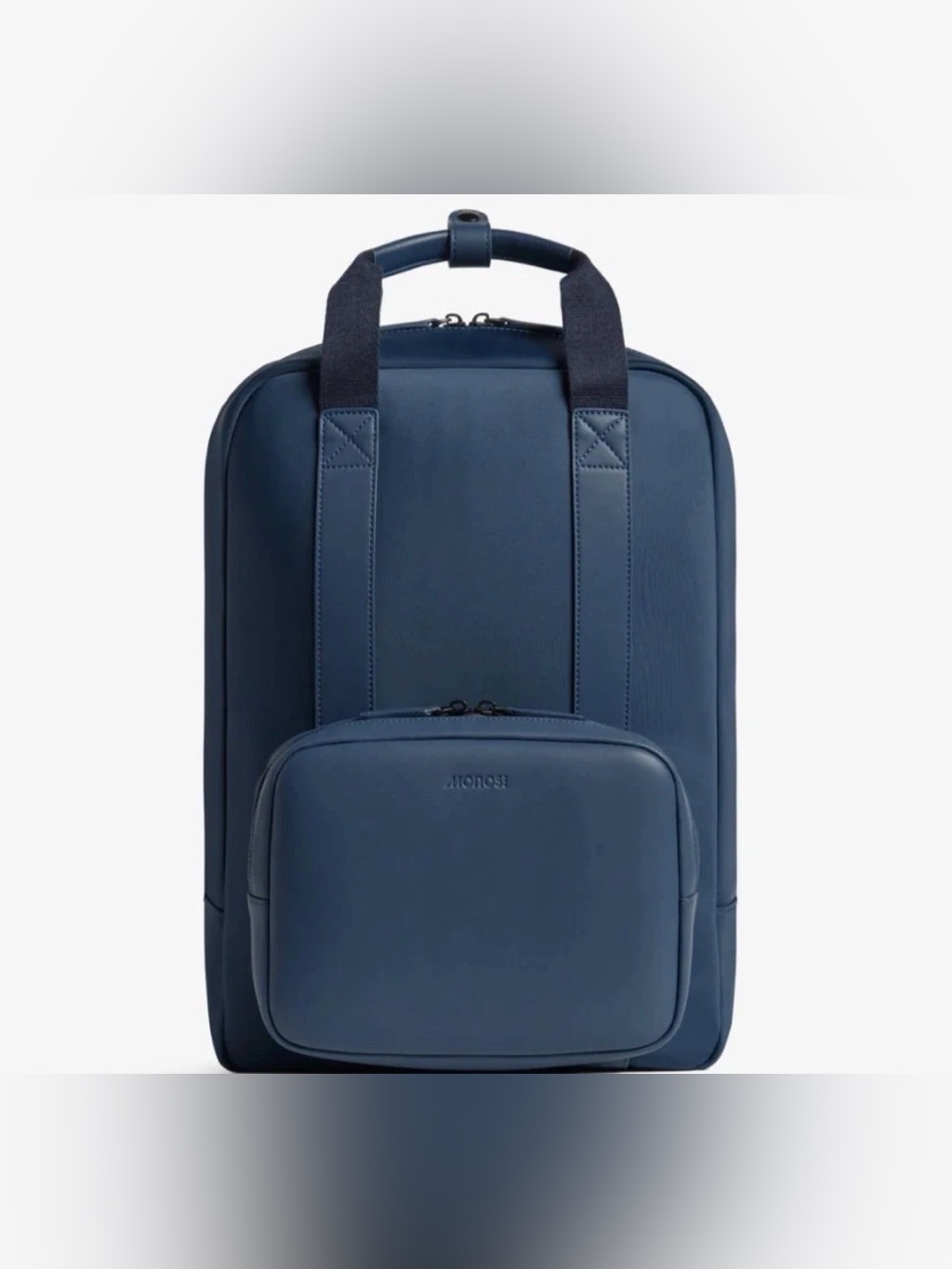 Monos Metro Backpack Oxford Blue Travel Laptop Luggage